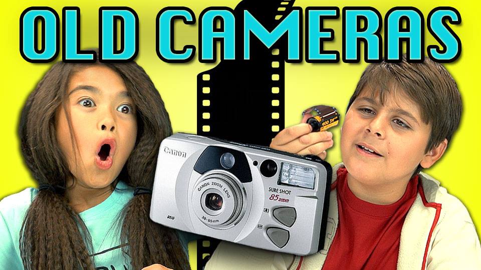 Kids React: Old Cameras