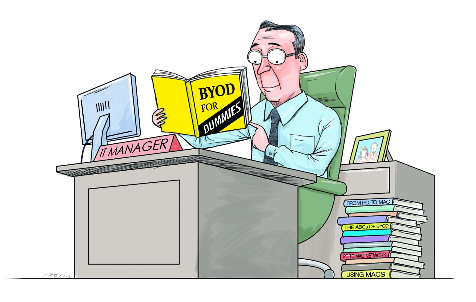 IT Managers Cartoon