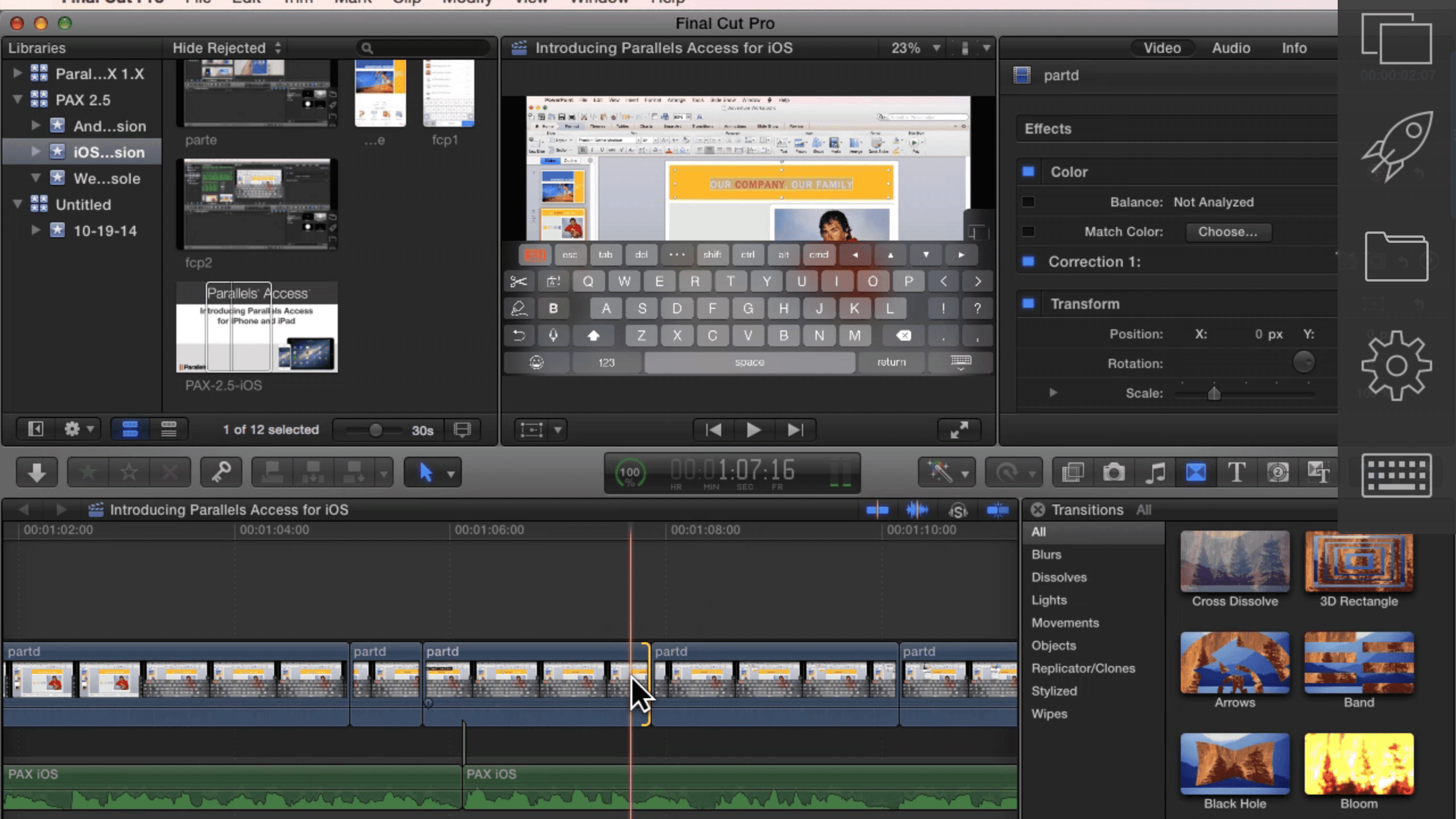 Parallels Access On the Go