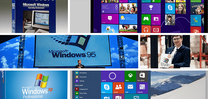 From Windows 1 to Windows 10 in 30 Years