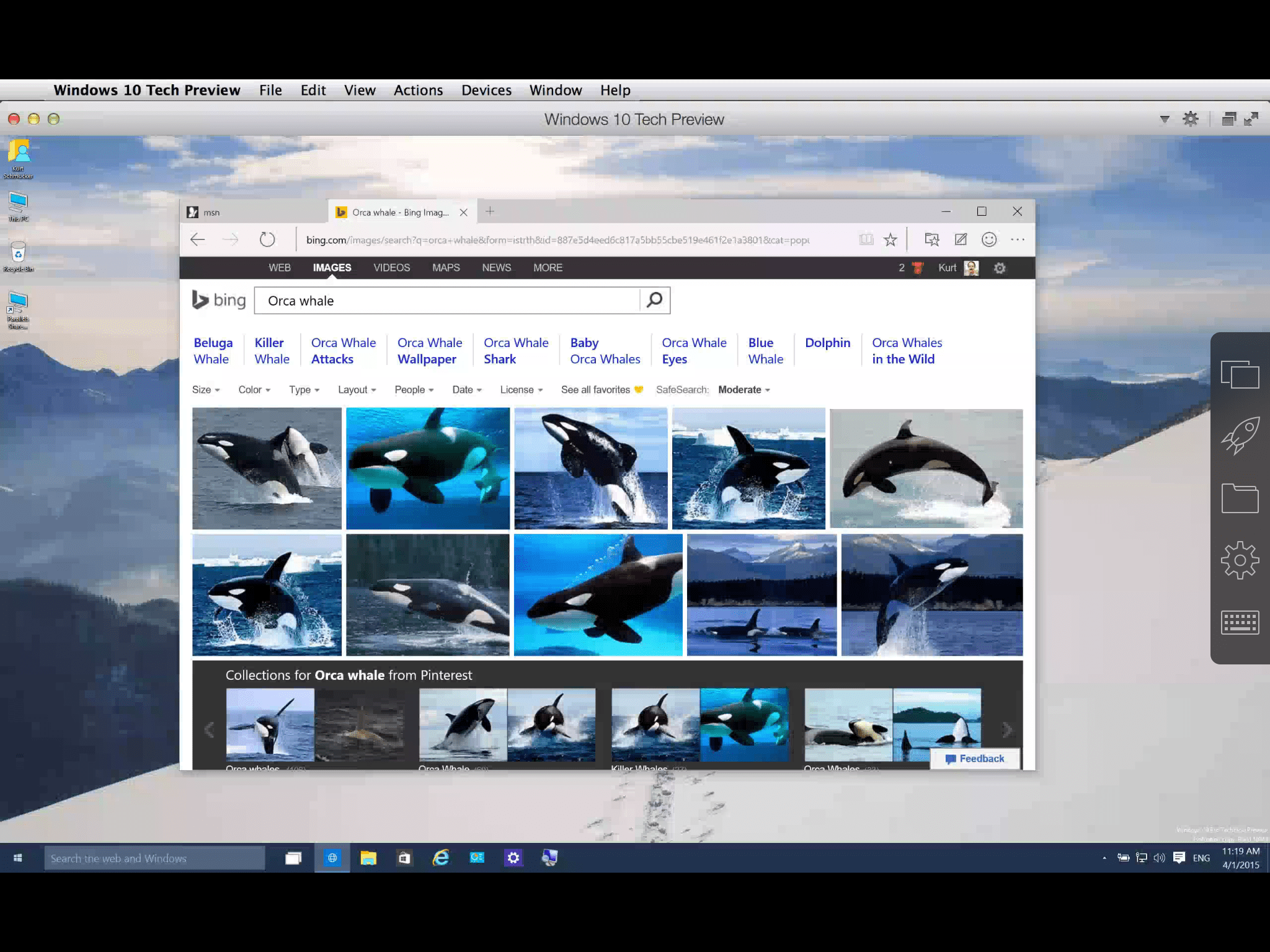 Wallpaper from Bing for Chromebook™