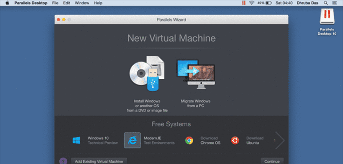 How to Install Windows on Mac with an .Exe Image File in Parallels Desktop