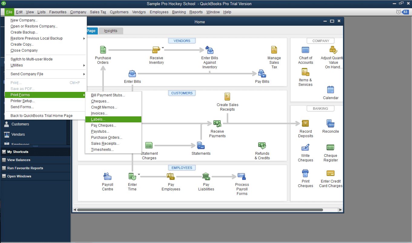 How to Print in QuickBooks in Parallels Desktop