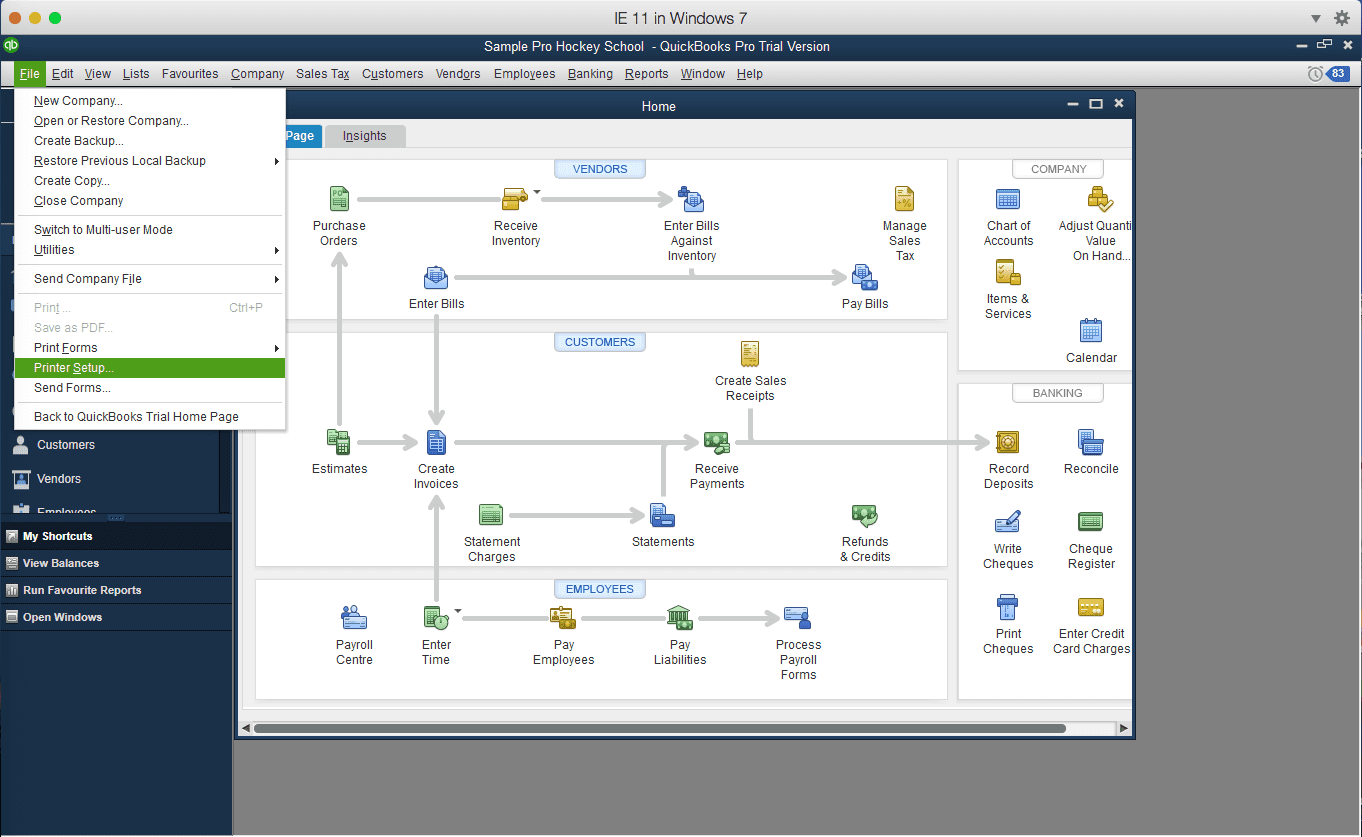 Print Chart Of Accounts In Quickbooks Online