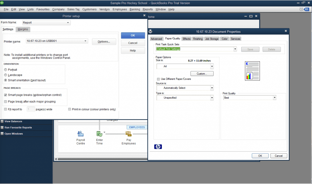 How to Print in QuickBooks in Parallels Desktop