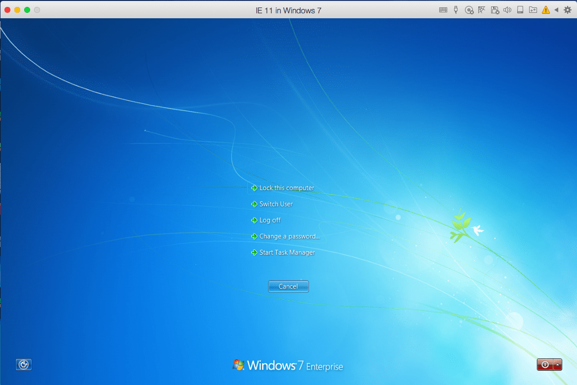 parallels desktop for mac black screen