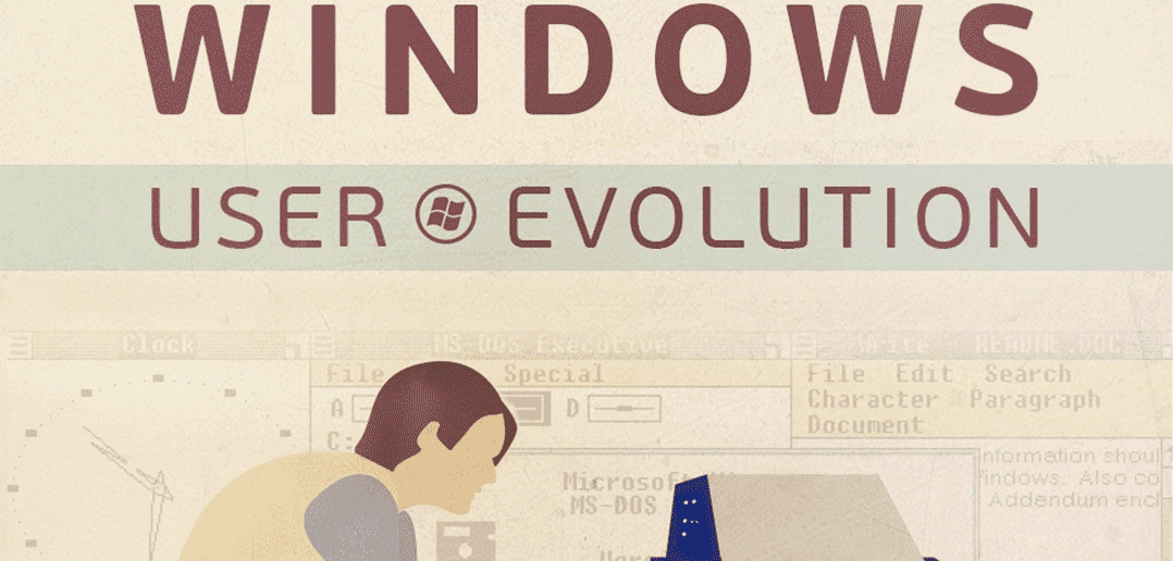 The Evolution of Windows Users (Infographic)