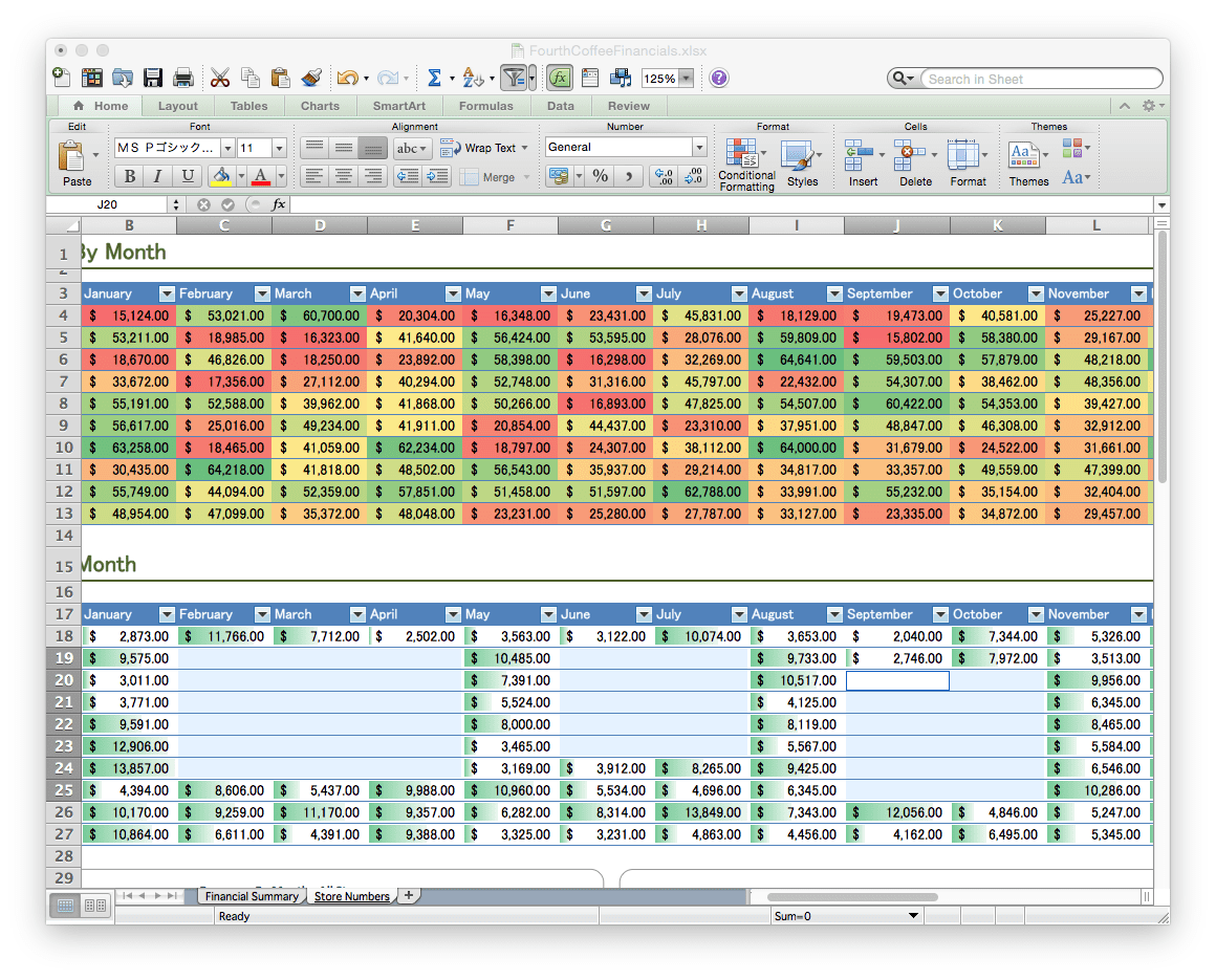 ms office excel for mac