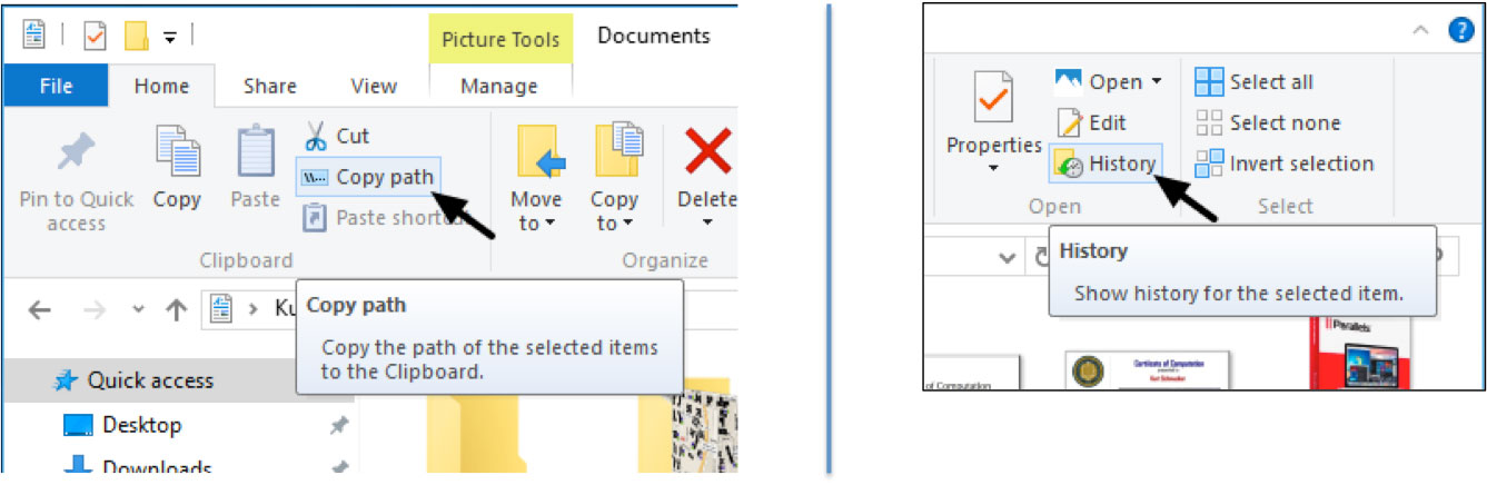 Windows 10 Explorer tips