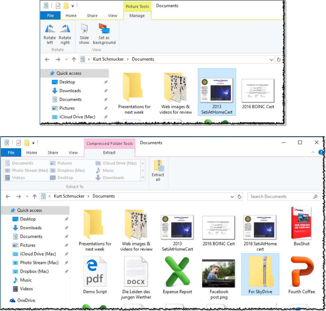 Windows 10 Explorer tips
