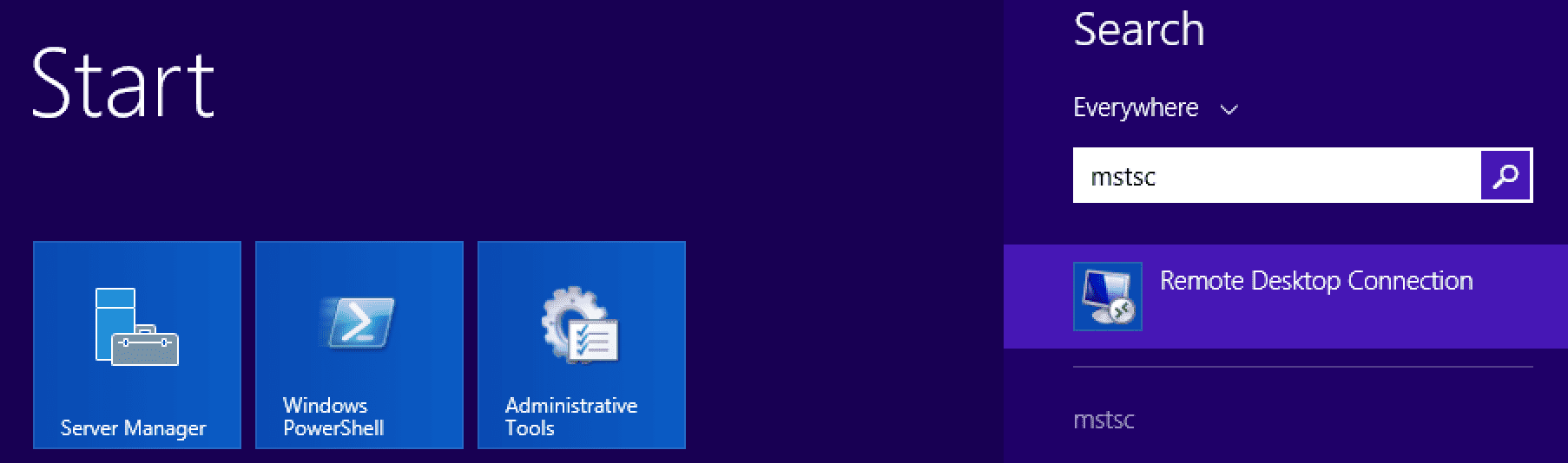 Powershell rdp