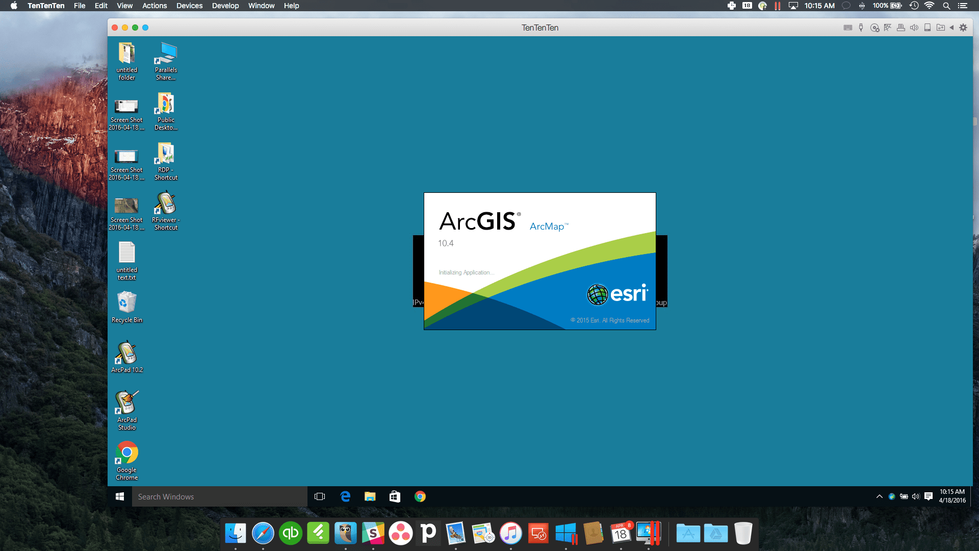 ESRI ArcGIS for Desktop 10.2 mac