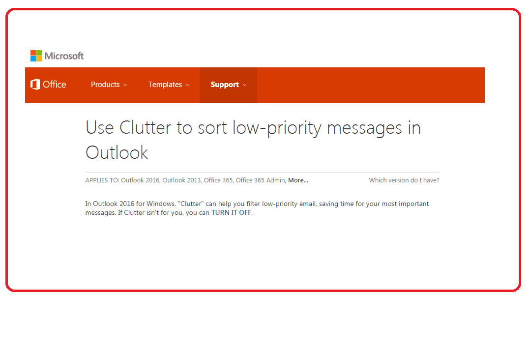 How To Turn Off Clutter In Microsoft Outlook Parallels Blog