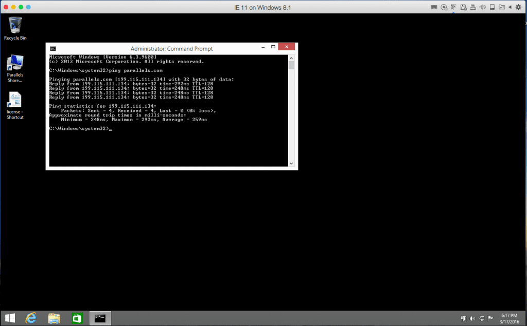 parallels bridged network parallels bridged network