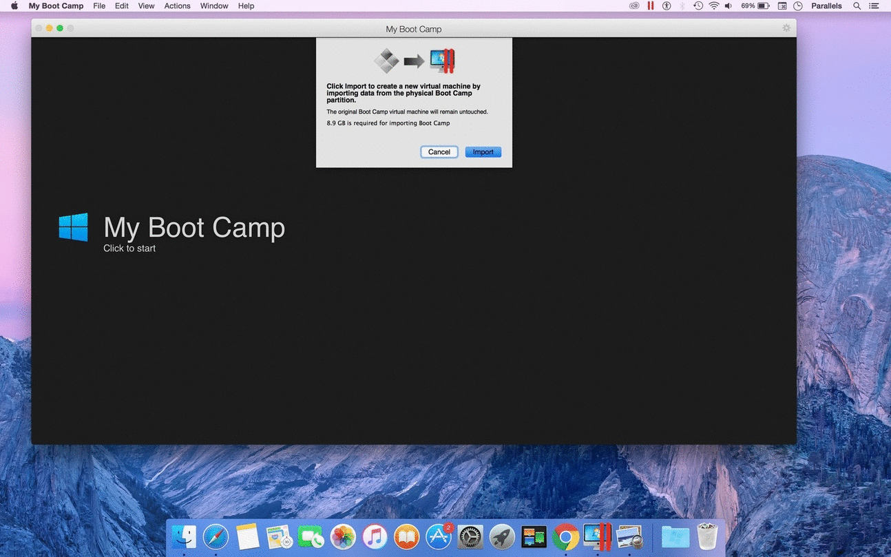 apple boot camp start windows