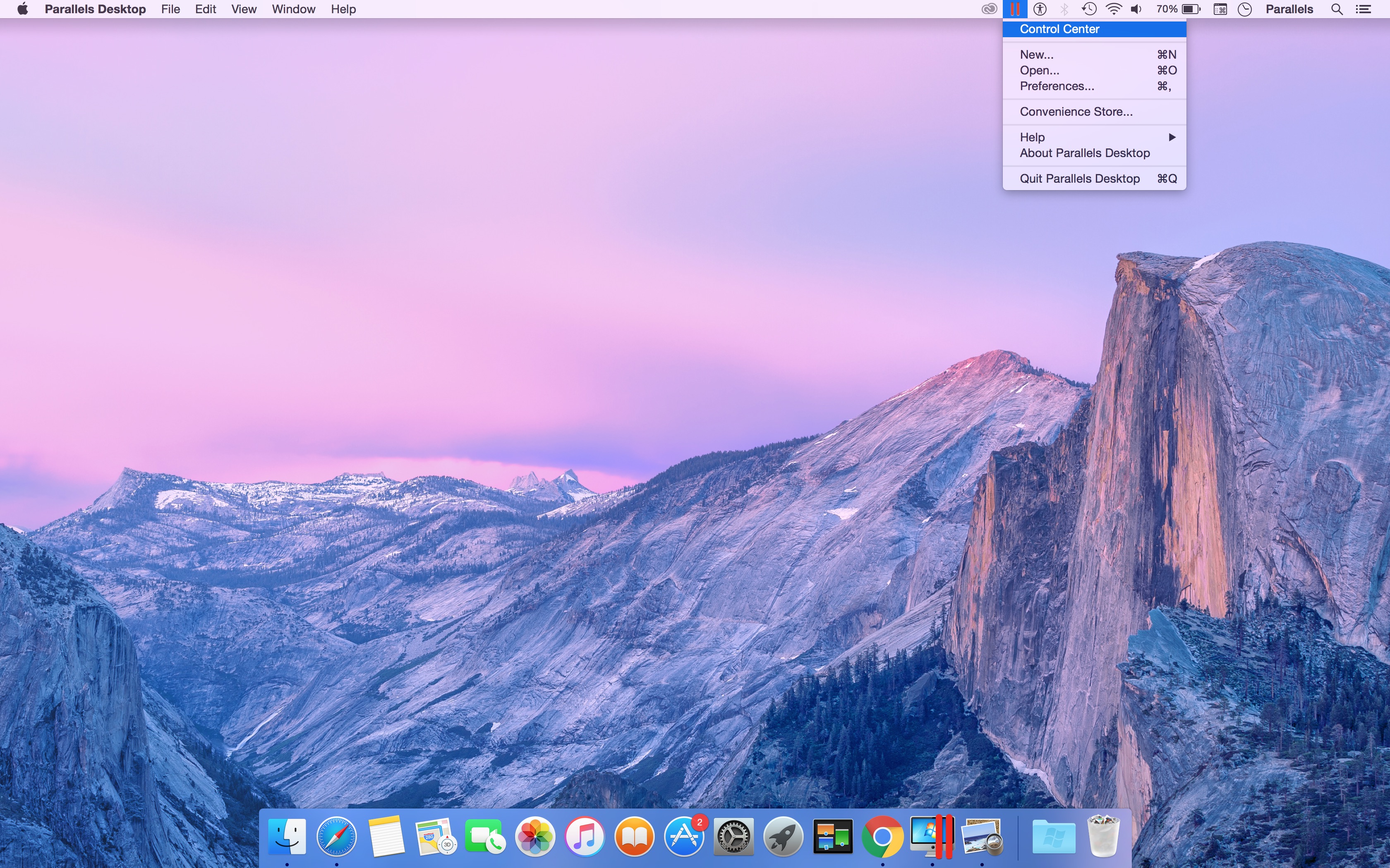transfer parallels windows to boot camp