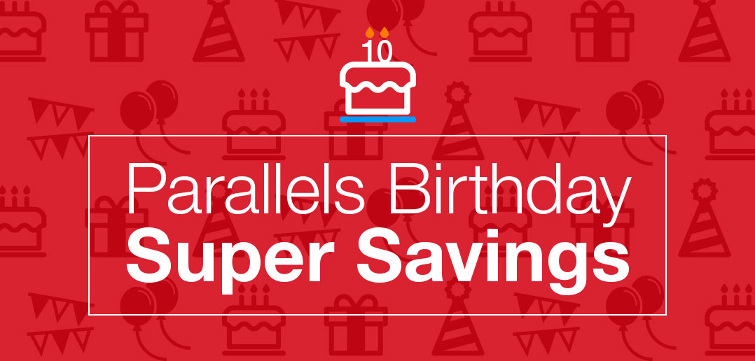 Parallels Desktop for Mac is officially 10 years old!