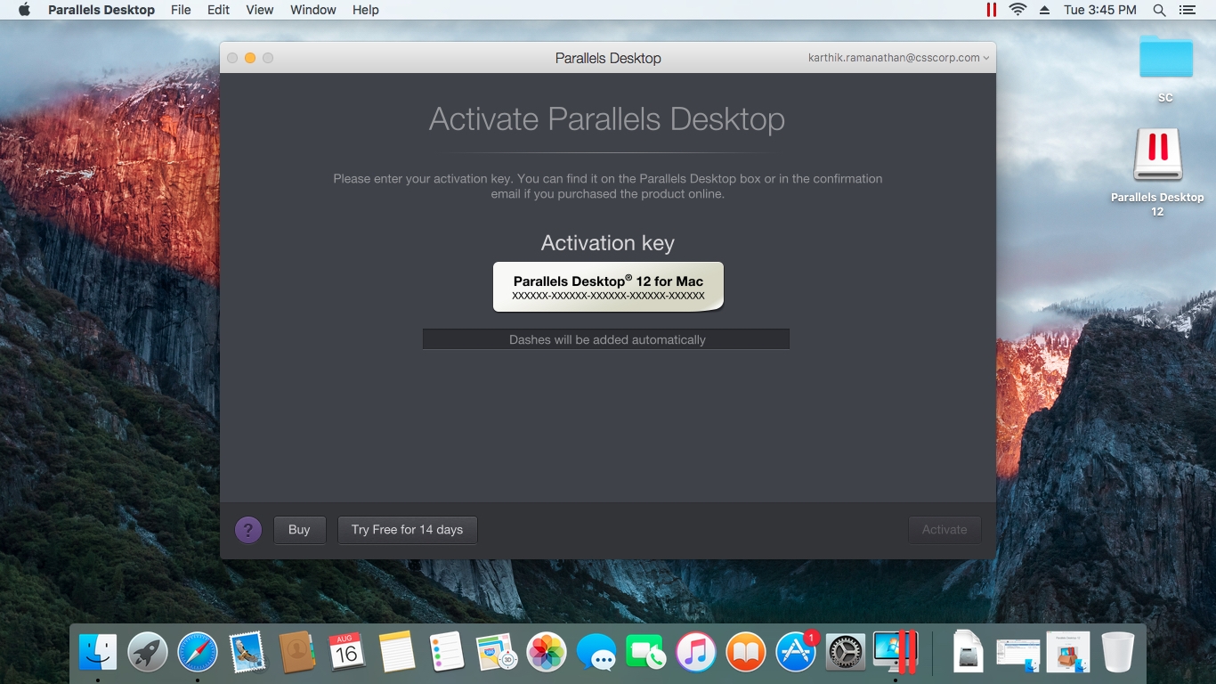 how to upgrade to parallels desktop 12