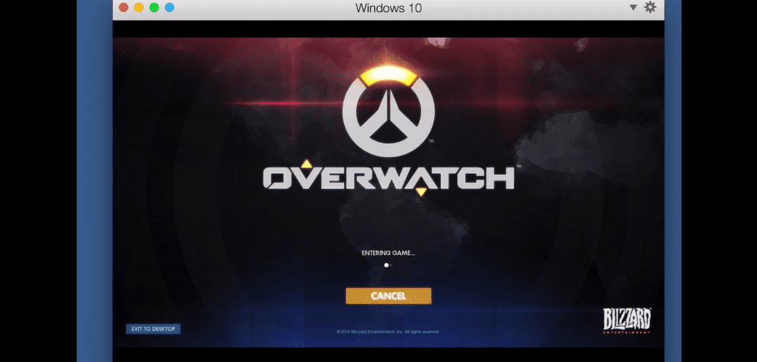 Play Overwatch on your Mac!