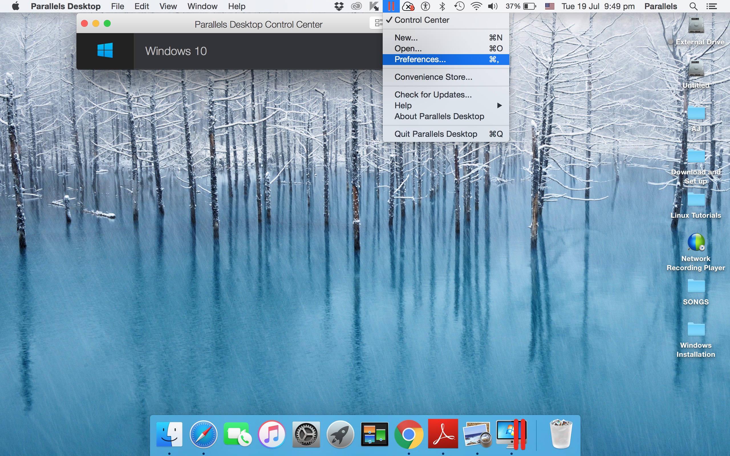 Keyboard Shortcuts in Parallels Desktop