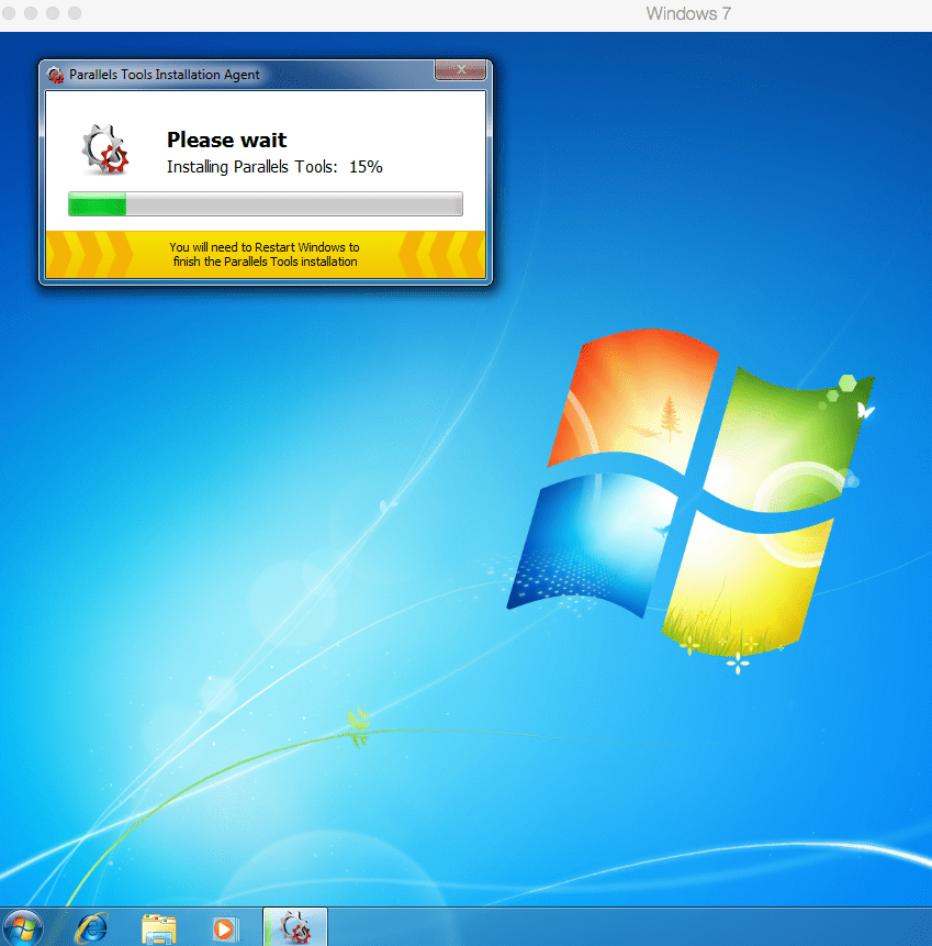 parallels desktop windows 10 no screen