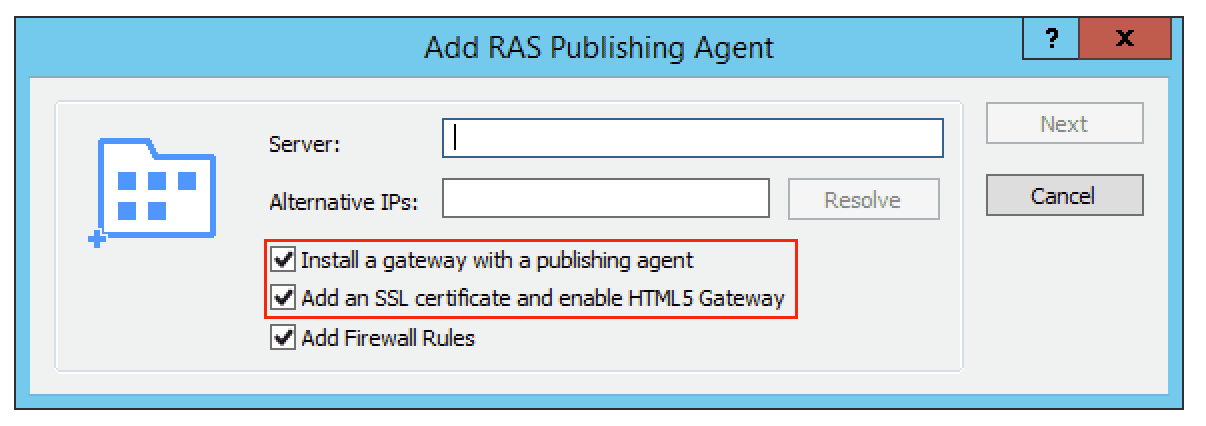 Parallels HTML5 Client 