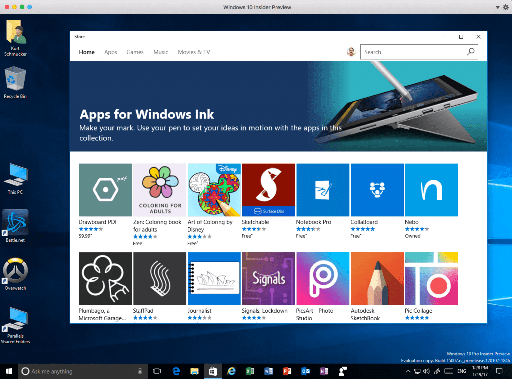 How to Use Microsoft Ink in Windows 10 on a Mac Parallels Blog