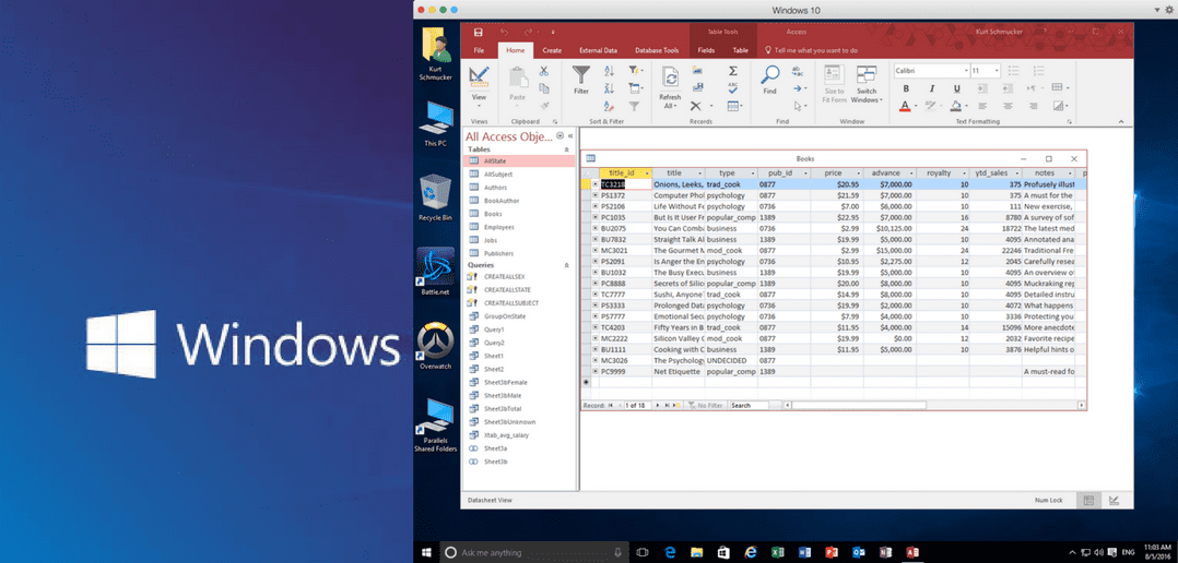 How to run Microsoft Access on a Mac - Parallels Blog