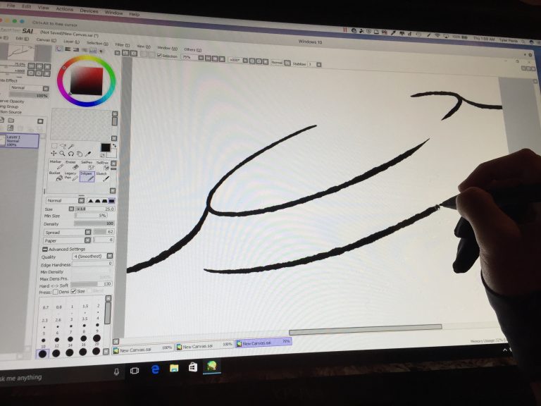 Run Easy Paint Tool SAI on a Mac