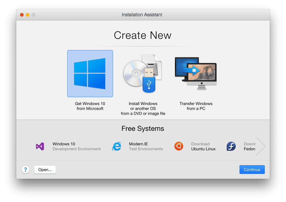 Open continue. Windows 10 installer Assistant. Mac os Windows 10 Parallels. Сравнение виндовс и Мак ОС. Windows Assistant волшебник.