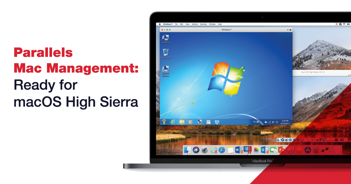Parallels Mac Management Is Ready for macOS High Sierra