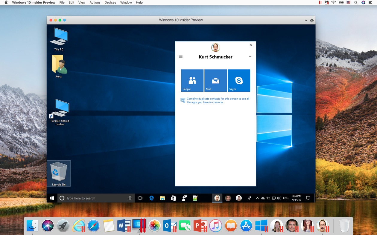 windows 10 for mac high seara