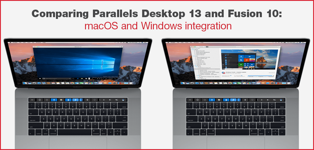 Comparing Parallels Desktop 13 and Fusion 10: macOS and Windows Integration