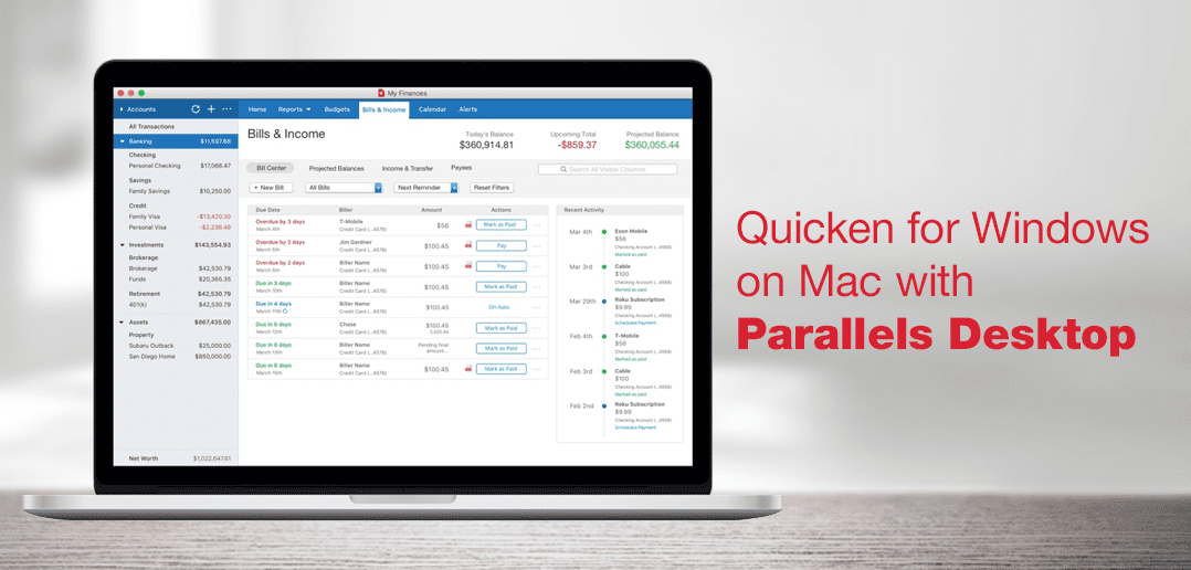 rental property entry for mac in quicken