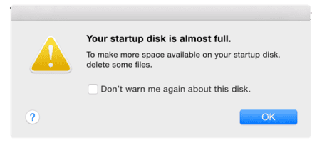 how to clear startup disk after using parallels