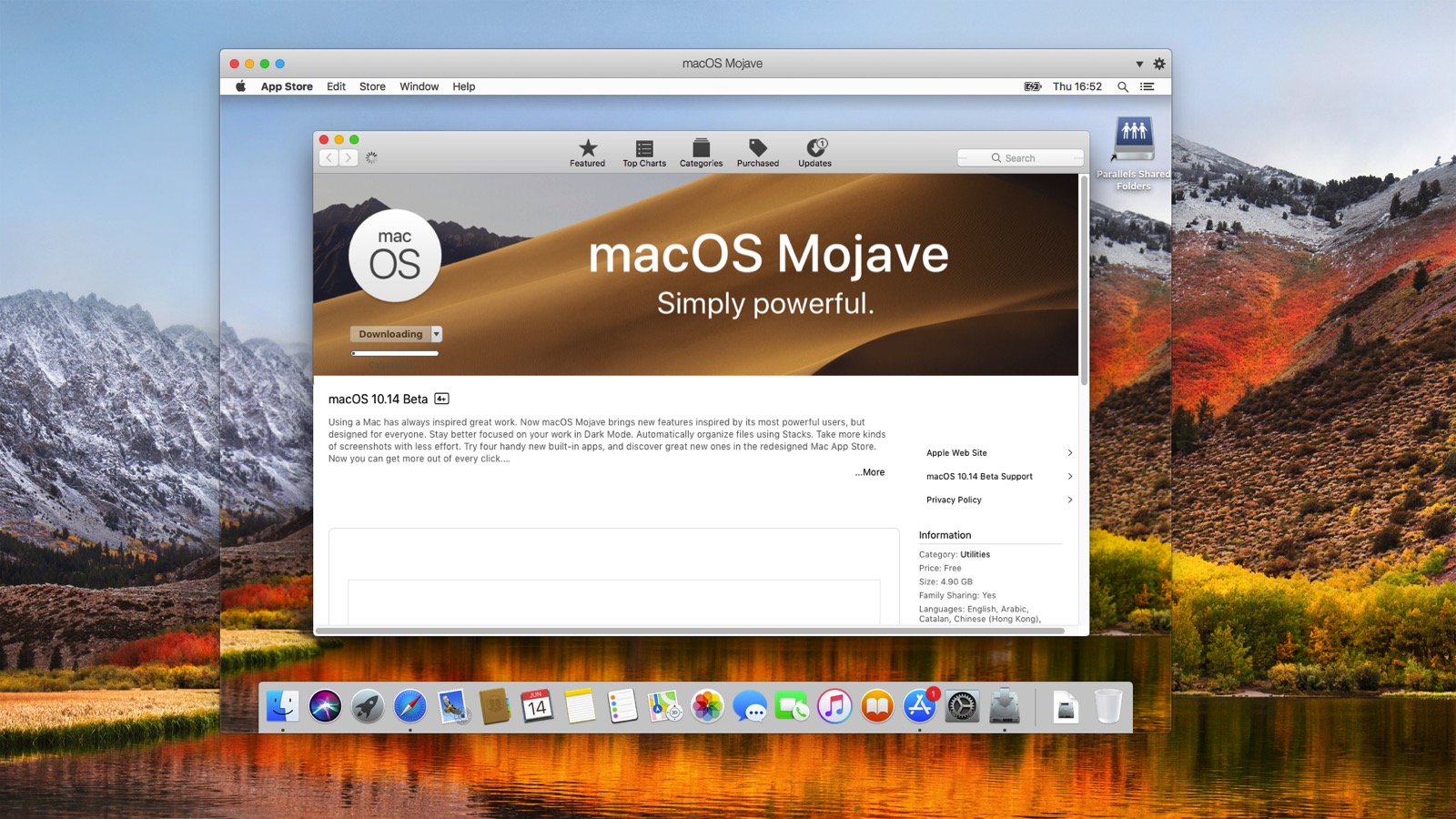 parallels desktop for mac 10.10