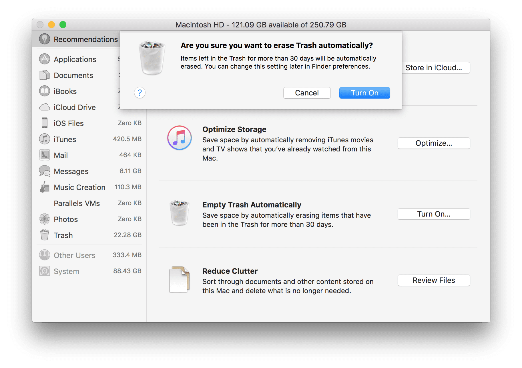 macOS Automatic Trash Tools