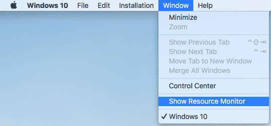 Resource Monitor Virtual Machine