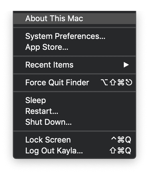 About this mac