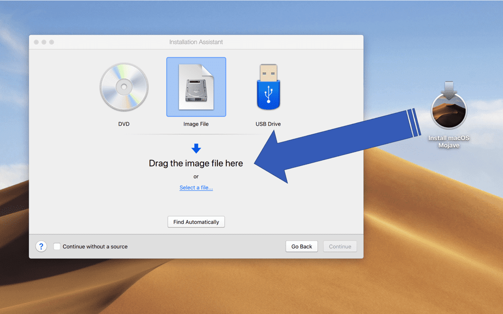 Installing macOS Mojave