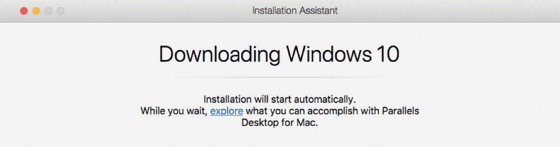 How To Install Windows 10 In Parallels Desktop For Mac Parallels