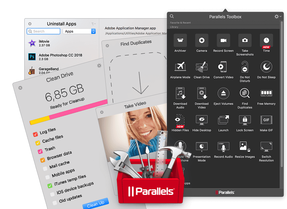 Parallels Toolbox