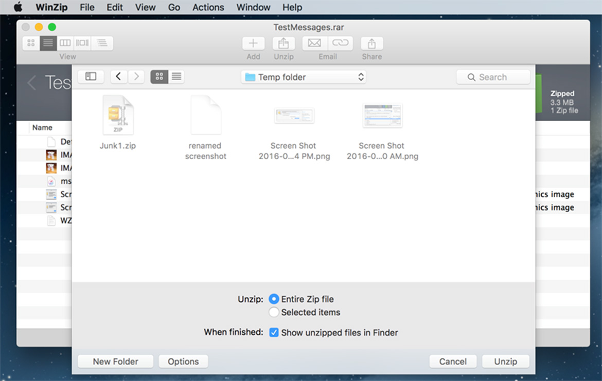 WinZip Compress 
