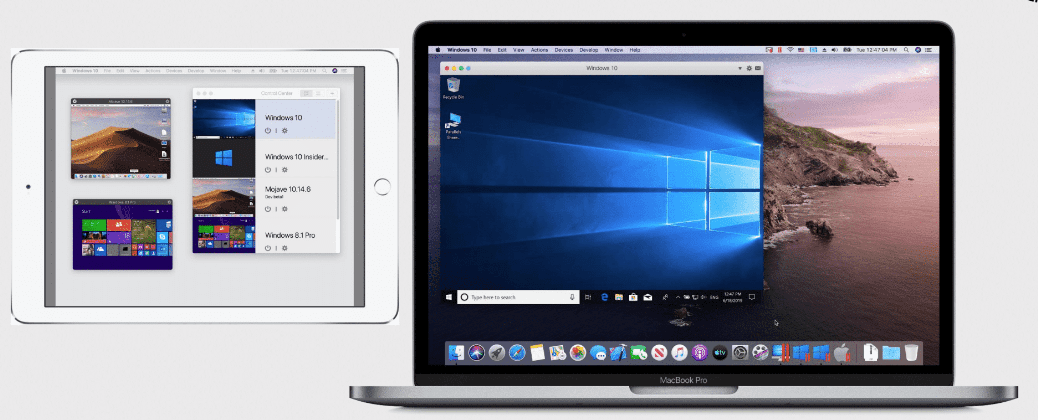 parallels for mac and what is for windows