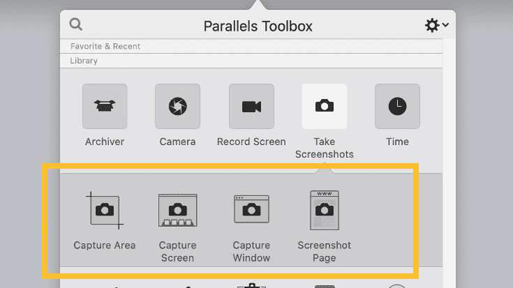 A Guide to Taking Screenshots in Parallels Desktop