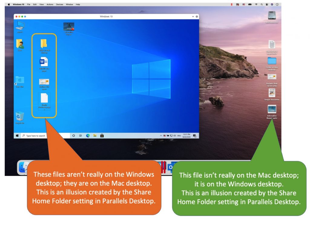 how to open mac files in parallels