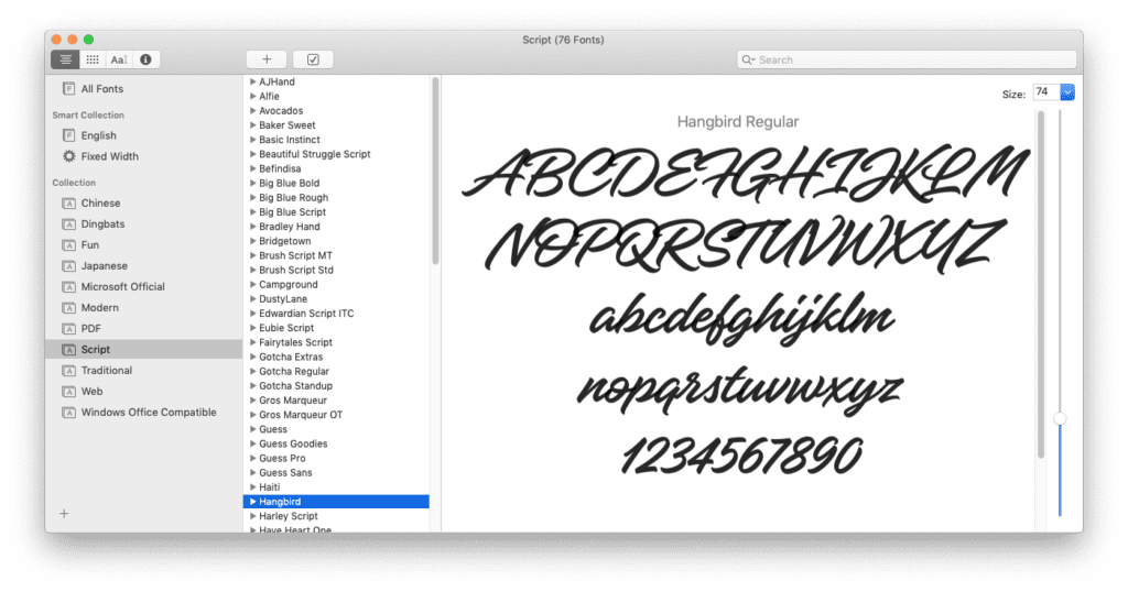 Globus privilegeret Skru ned How to move fonts and font collections to a new Mac