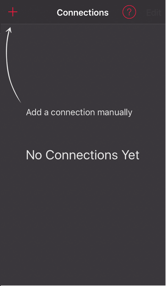 How to add a new connection in mobile Parallels Client v15.5