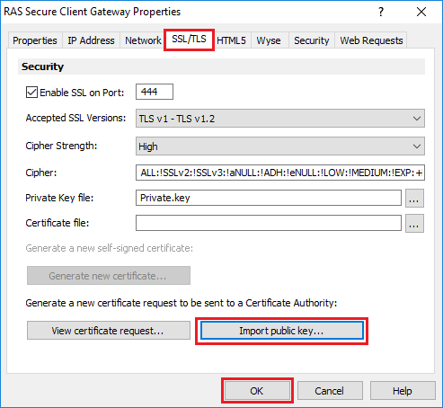 ssl cert