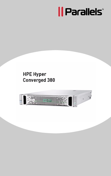 Parallels RAS combines with HPE Hyper Converged 380